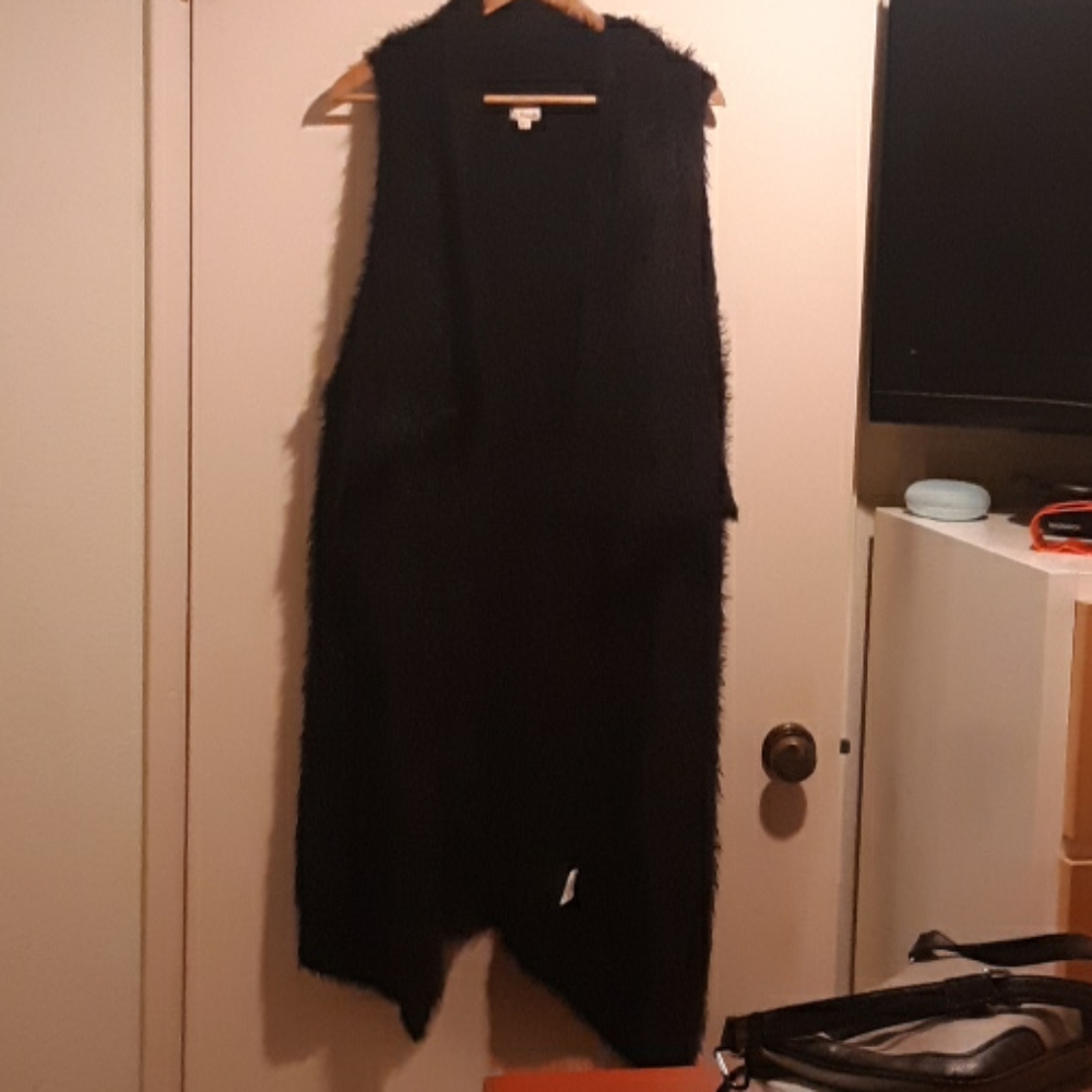 Fluffy Teddy Overcover Vest